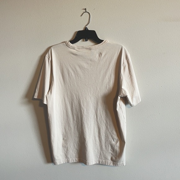 Men’s M Adidas Cream T-Shirt - Picture 3 of 3